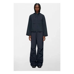 Rains - Suva Hardshell Short Drawstring Jacket W3 | Navy Blue