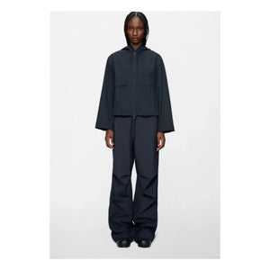 Rains - Suva Hardshell Short Drawstring Jacket W3 | Navy Blue