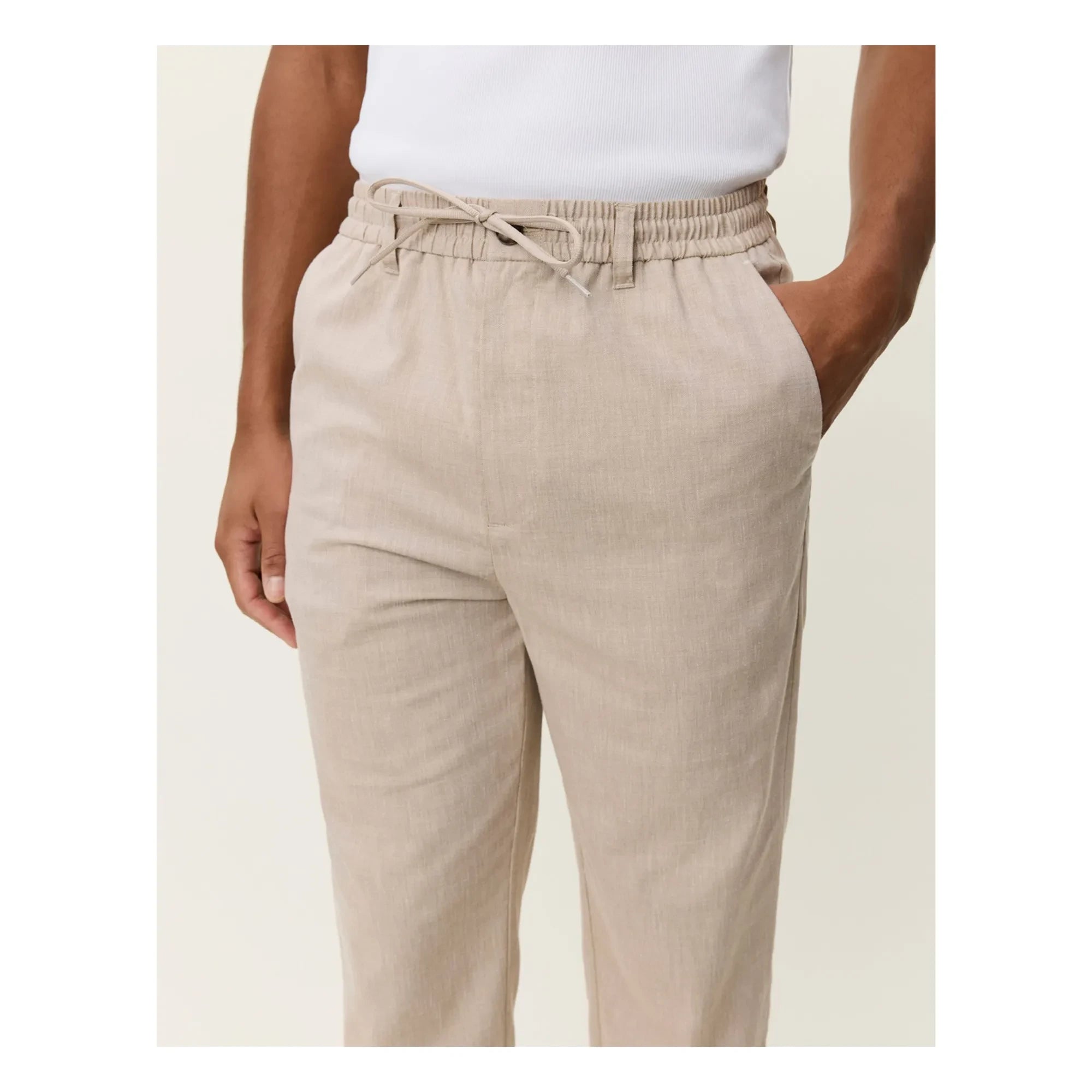Les Deux - Como Tapered Pants | Beige