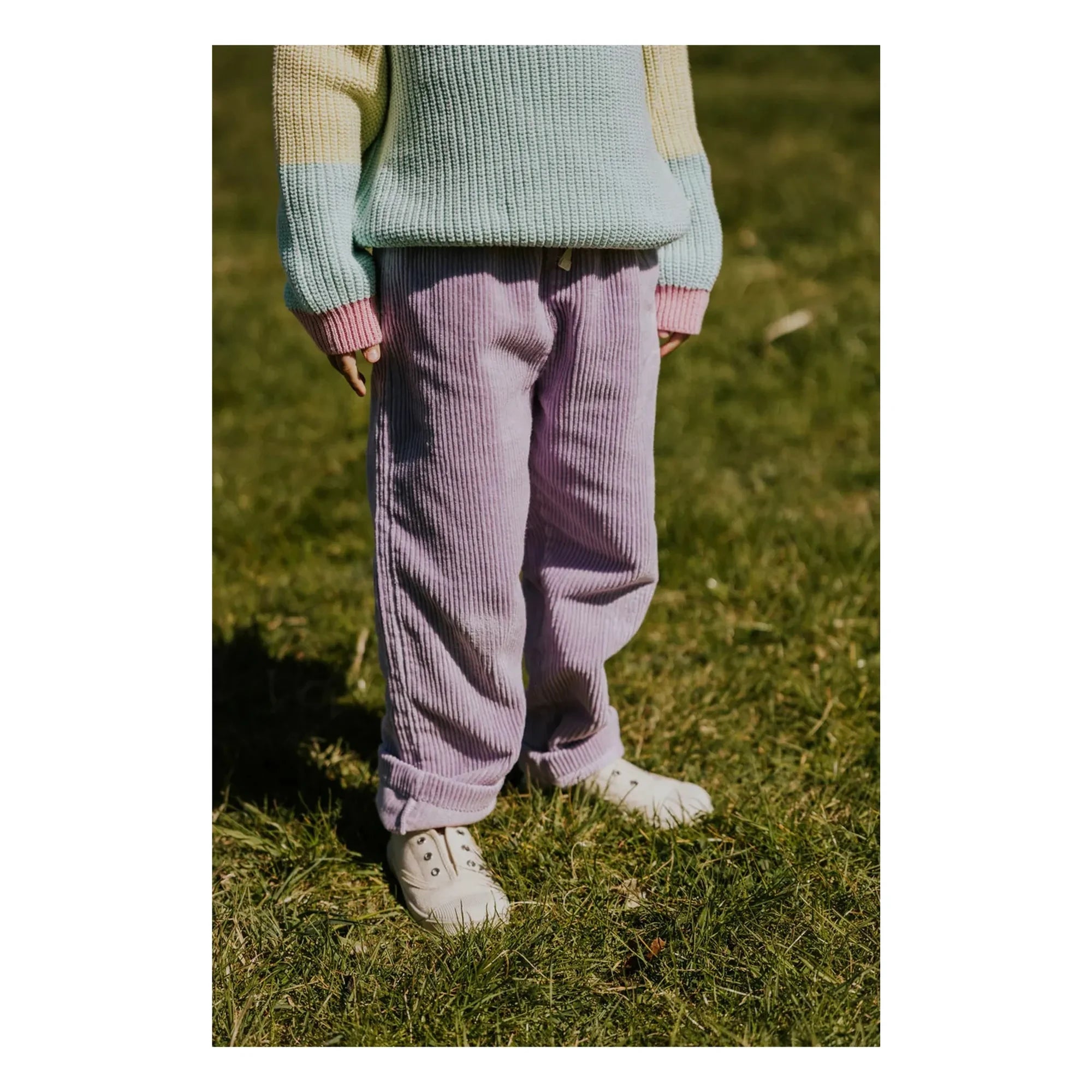 Yuki - Velvet Pants | Lilac