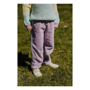 Yuki - Velvet Pants | Lilac