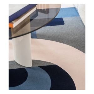 The Socialite Family - Roma Wool Rug | Blue
