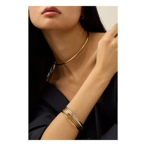 Jenny Bird - Set of 5 Dane bracelets | Gold/Silver