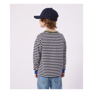 Petit Bateau - Striped T-Shirt | Blue
