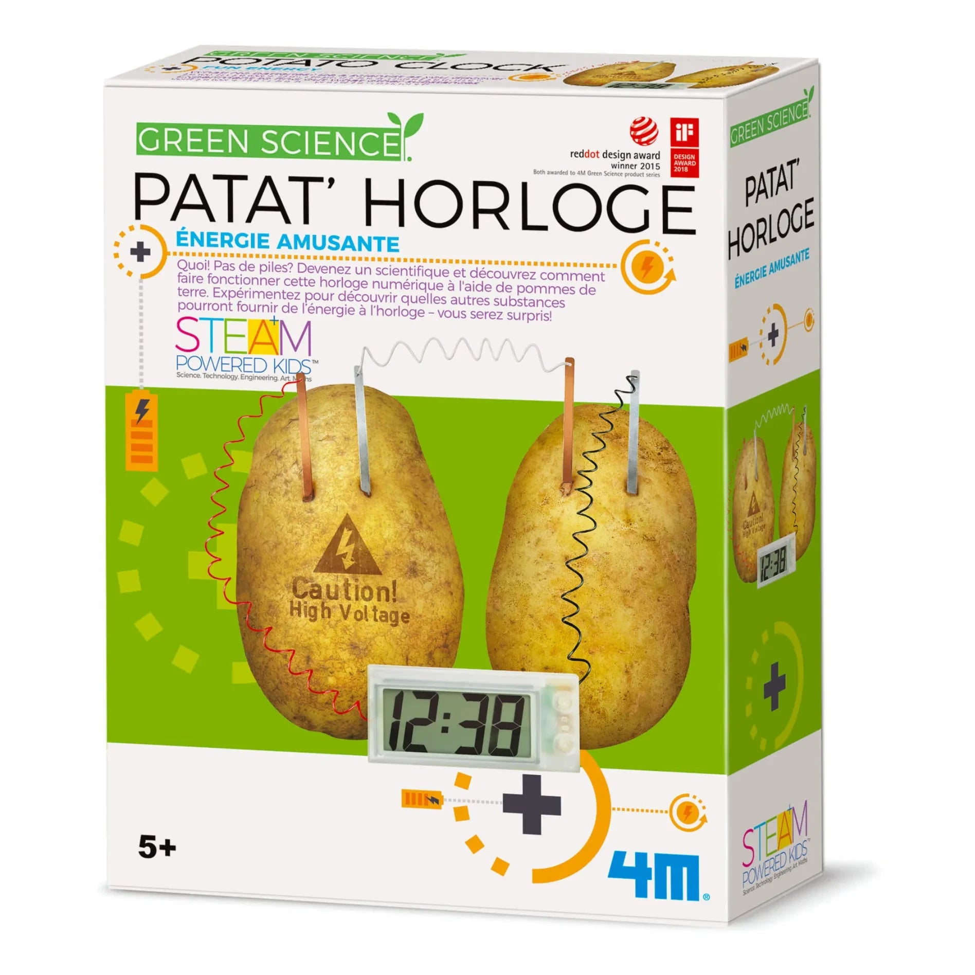4M - Potato Clock