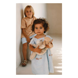 Lilinoa - Marie Lin embroidered dress | Light blue