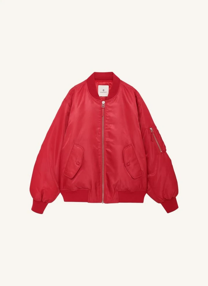 Anine Bing - Bomber Leon | Red