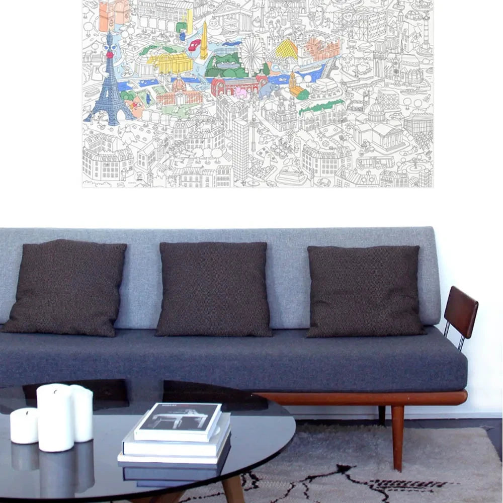 Omy - Giant Paris Painting Poster