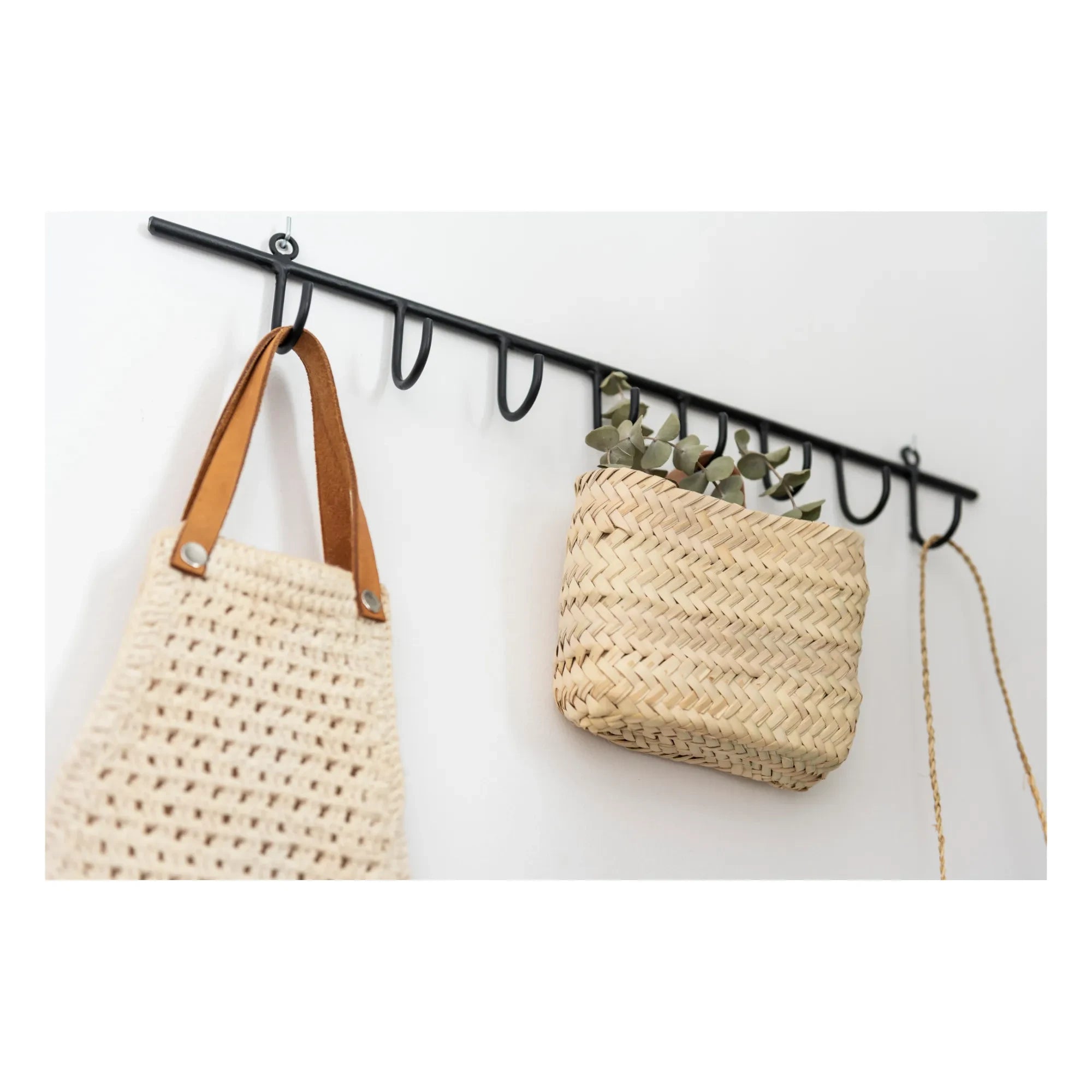 Cosydar - Eight Hook Hanger | Black
