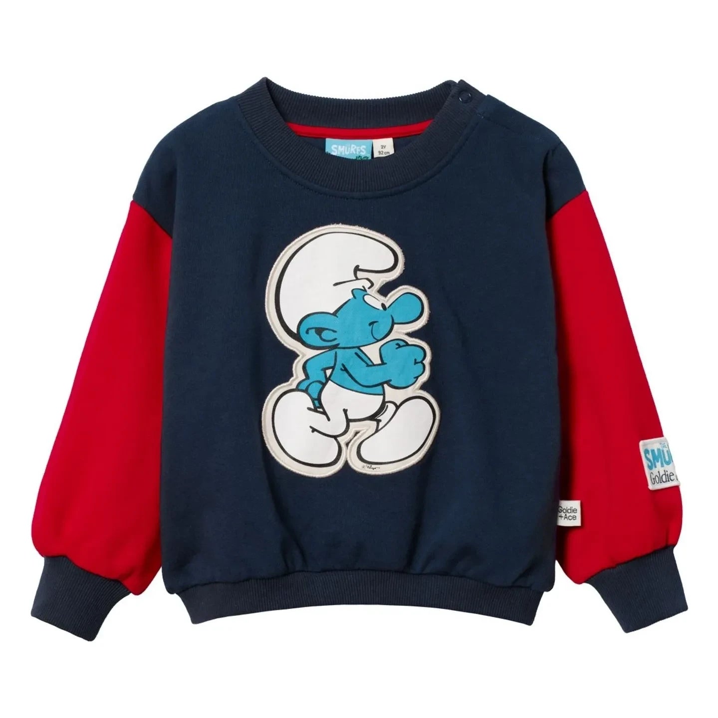 Goldie + Ace - Goldie + Ace x Schtroumpfs Sweatshirt | Lacivert