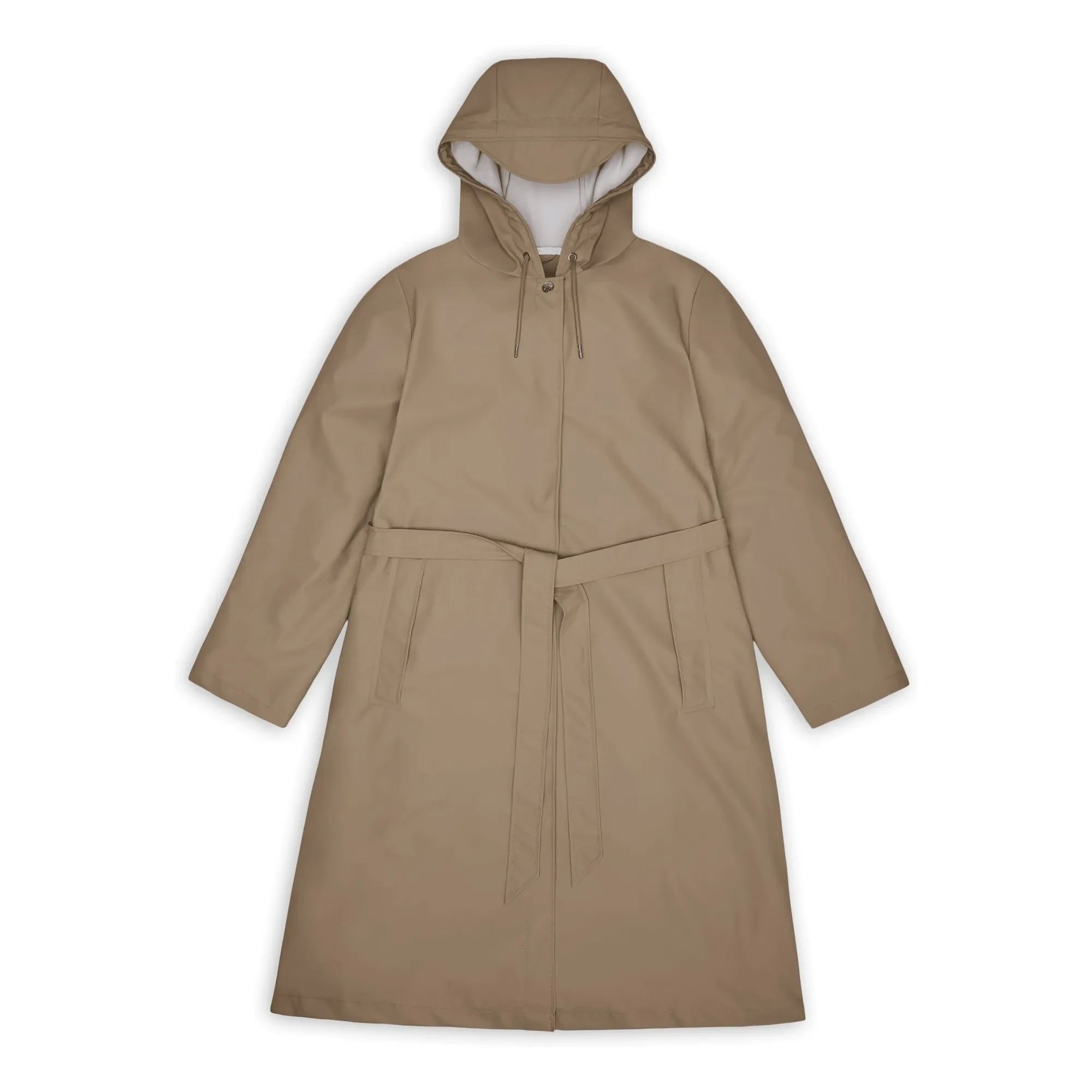 Rains - W3 Cut Long Coat | Beige