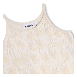 Molo - Rice Palm Tank Top | Ecru