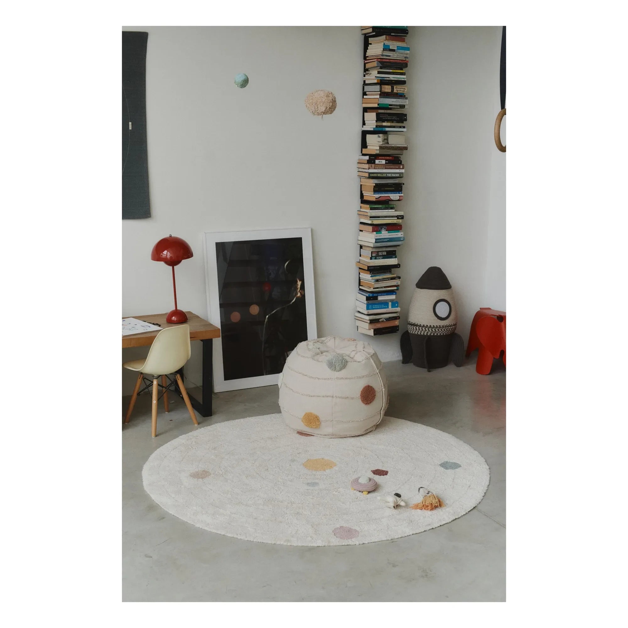 Lorena Canals - Solar System Play Rug | Beige