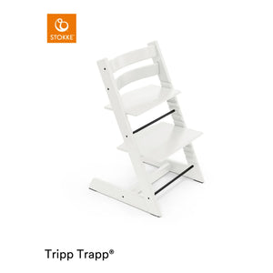 Stokke® - Tripp Trapp® Beech Wood High Chair | White