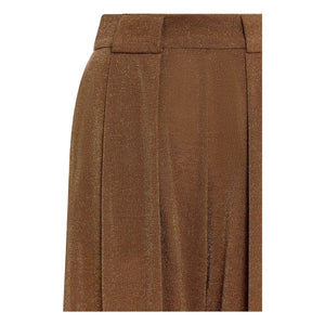 Momoni - Aspen Metallic Pants | Tobacco
