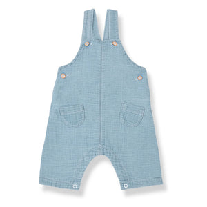 1+ in the family - Pilo Denim Jumpsuit | Light Blue