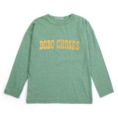 Bobo Choses - Bobo Choses Geri Dönüştürülmüş Elyaflı Tişört | Yeşil