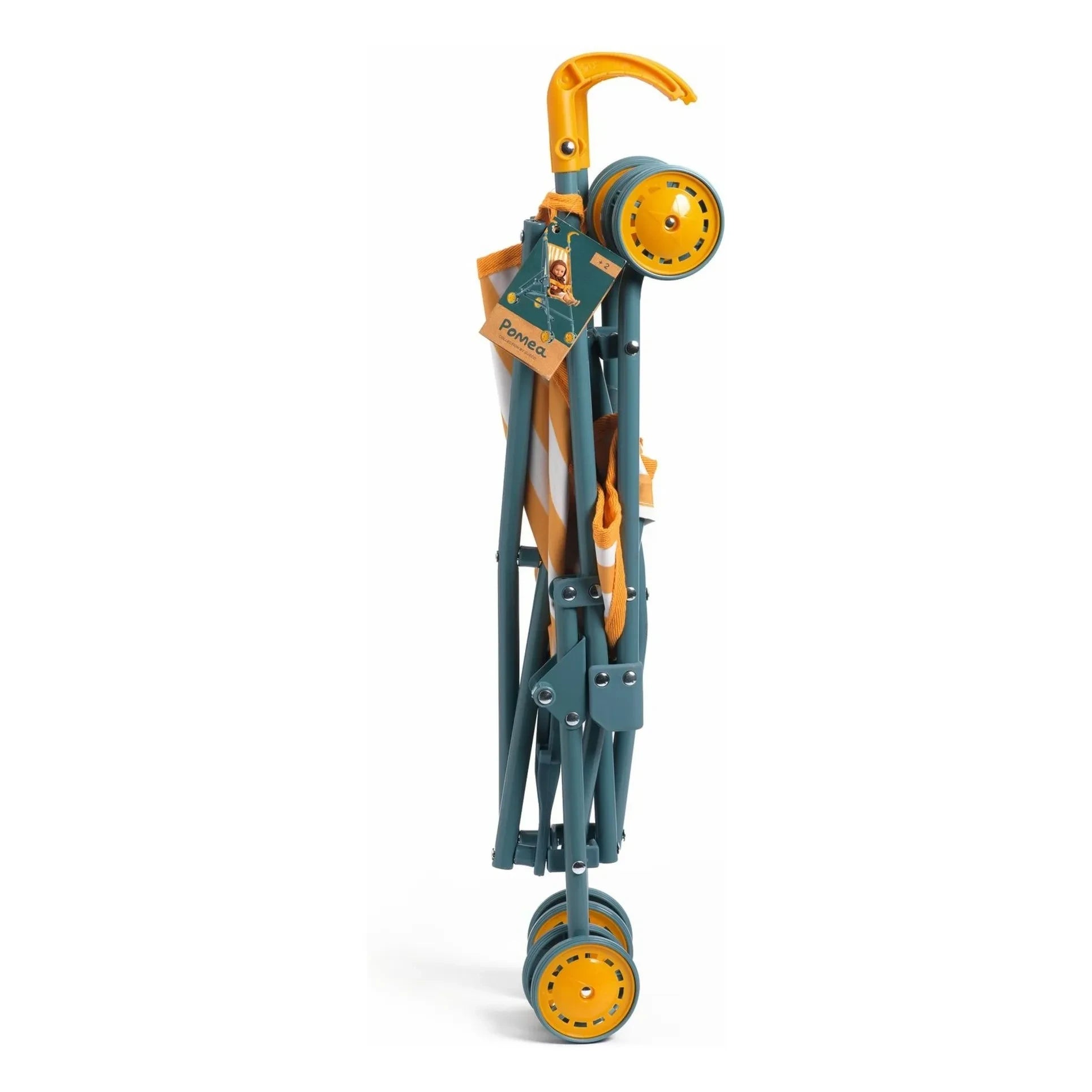 Djeco - POMEA - Sunshine Baby Stroller | Orange
