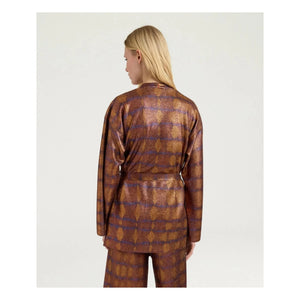 Momoni - Chama ceket | Bronz