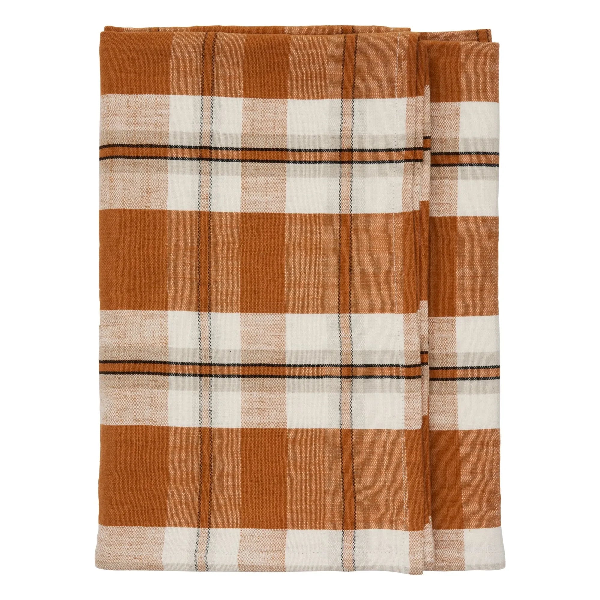 Madam Stoltz - Pumpkin Patterned Tablecloth