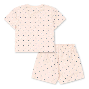 Konges Sløjd - Organic Cotton T-Shirt and Shorts | Pink
