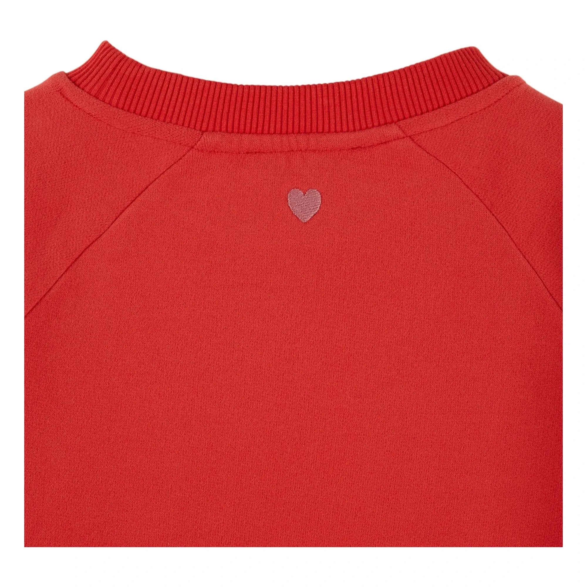 Emile et Ida - Organik pamuklu sweatshirt | Kırmızı