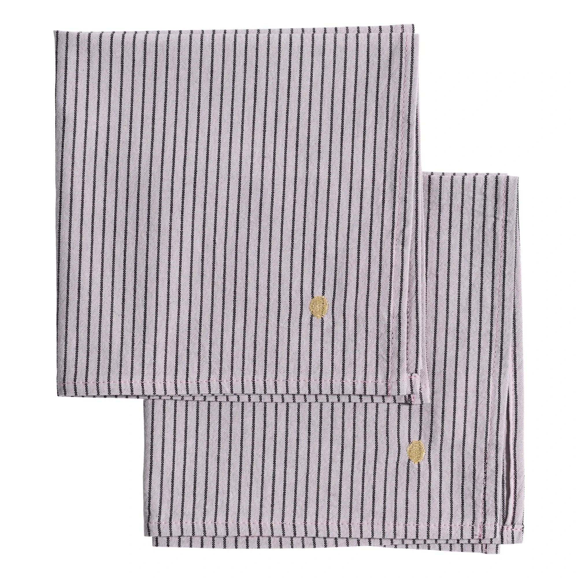 La cerise sur le gâteau - Léonie Napkins - Set of 2 | Lilac