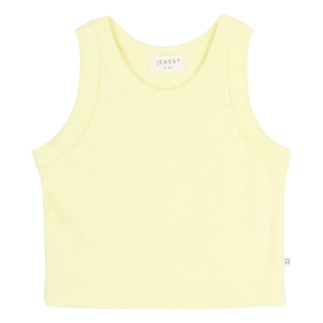 Jenest - Bonnie organic cotton tank top | Pale yellow