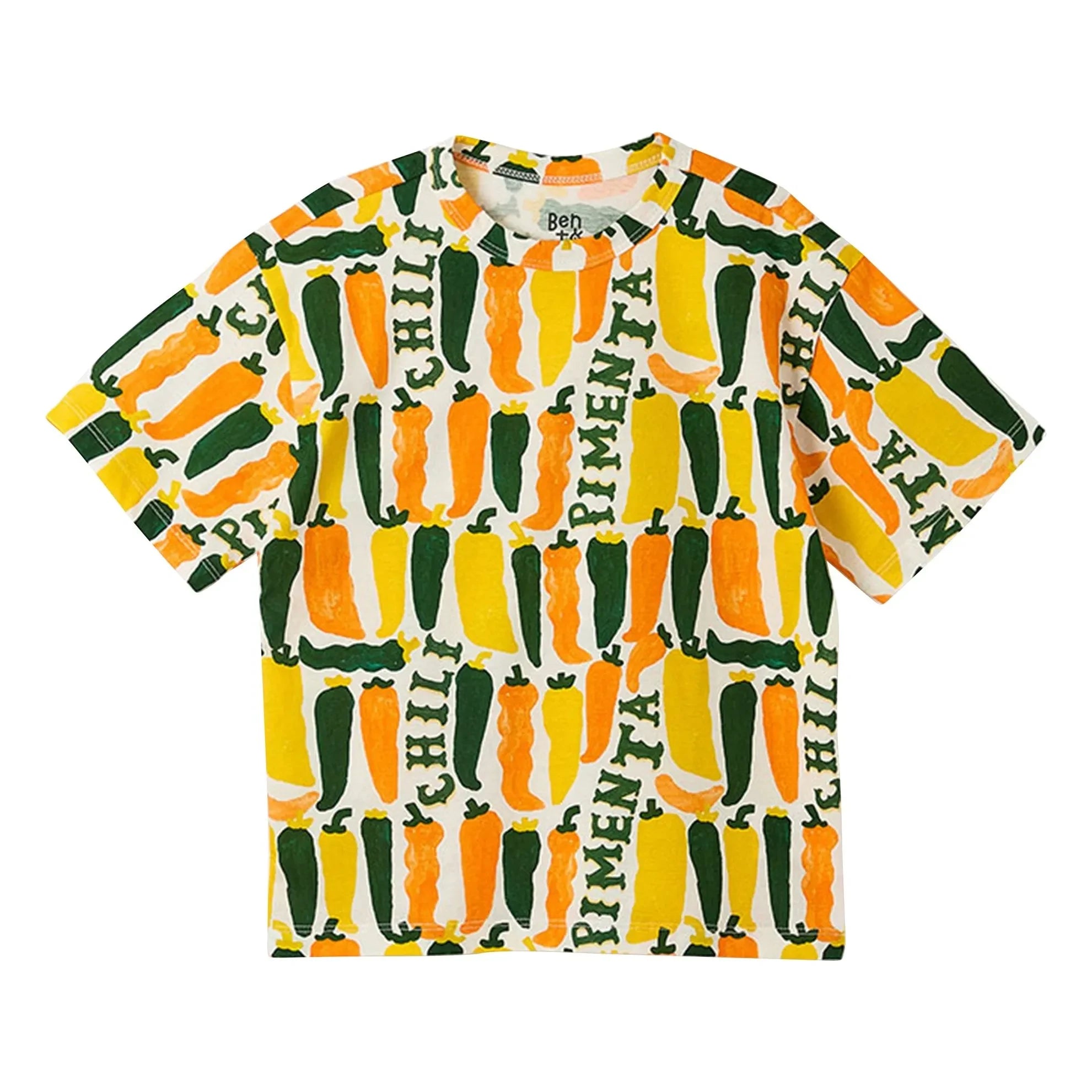 Fabula - Peppers T-Shirt | Yellow