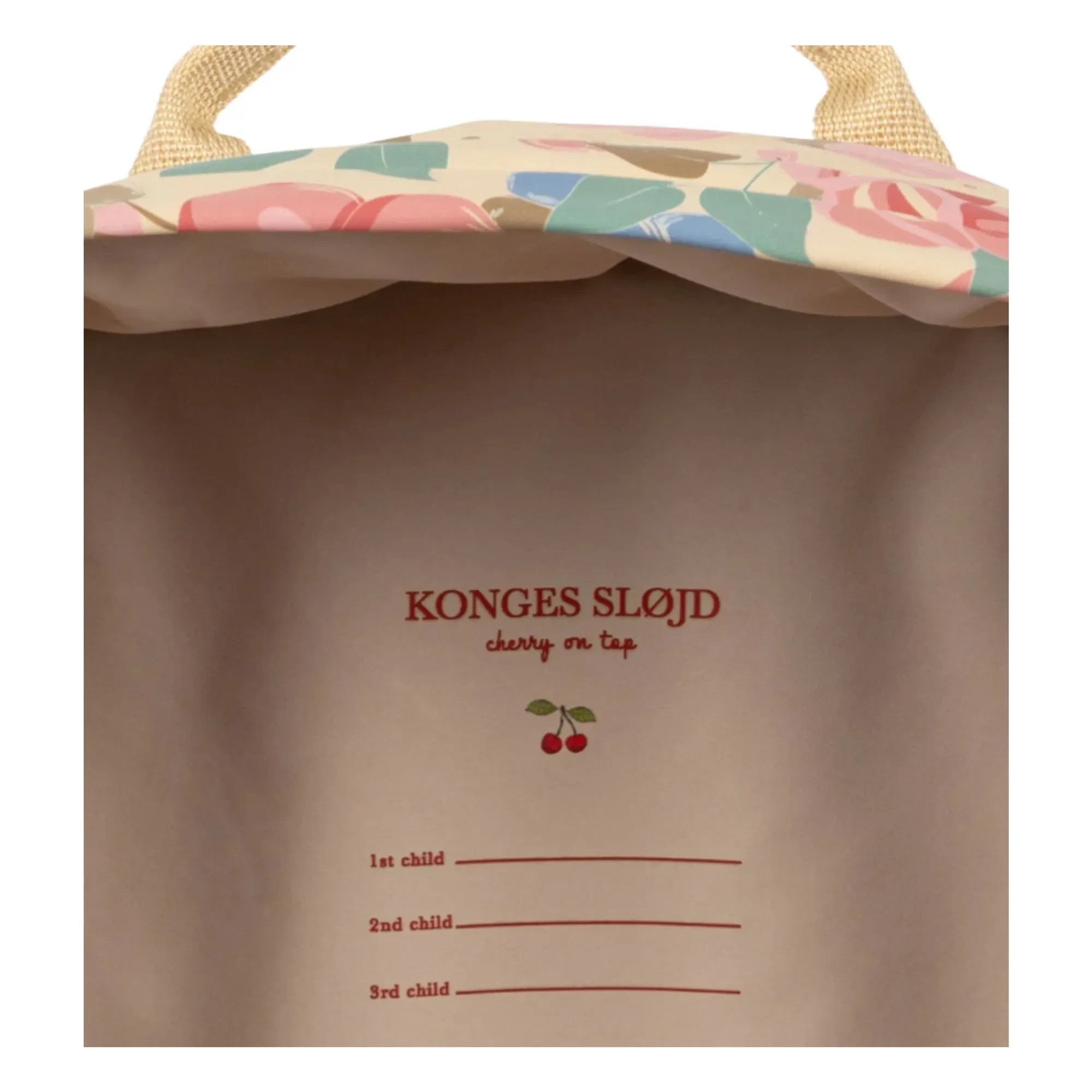 Konges Sløjd - Rainy Fleuri Backpack | Beige