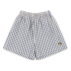Konges Sløjd - Kim Organic Cotton Check Shorts | Blue