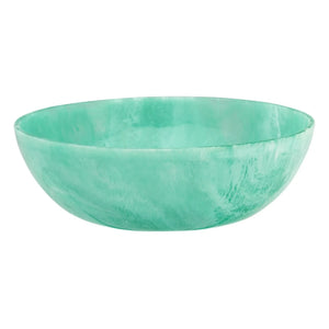 Anna + Nina - Coastal Resin Salad Bowl | Green