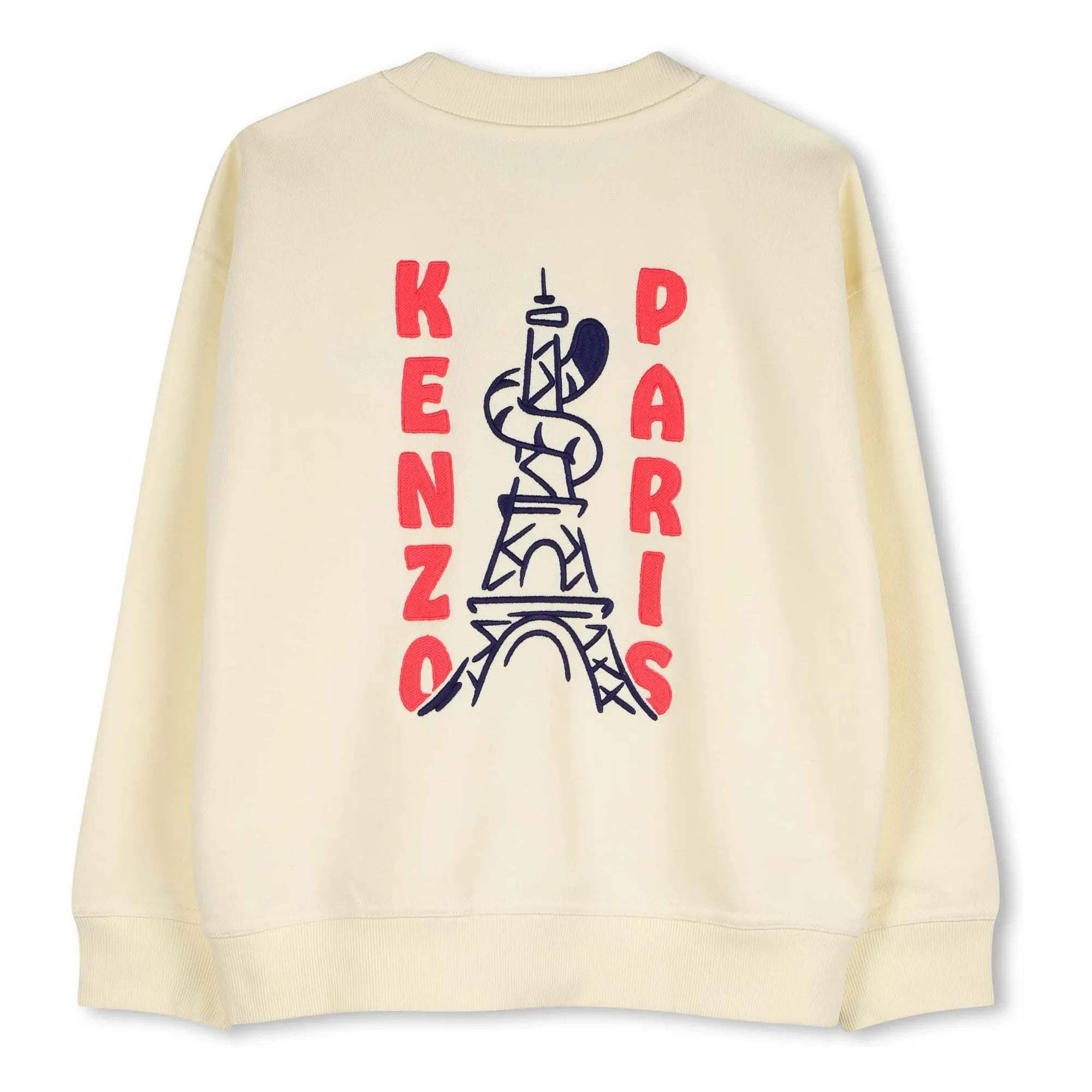 Kenzo - Molton Sweat Kenzo Garden Paris | Soluk sarı