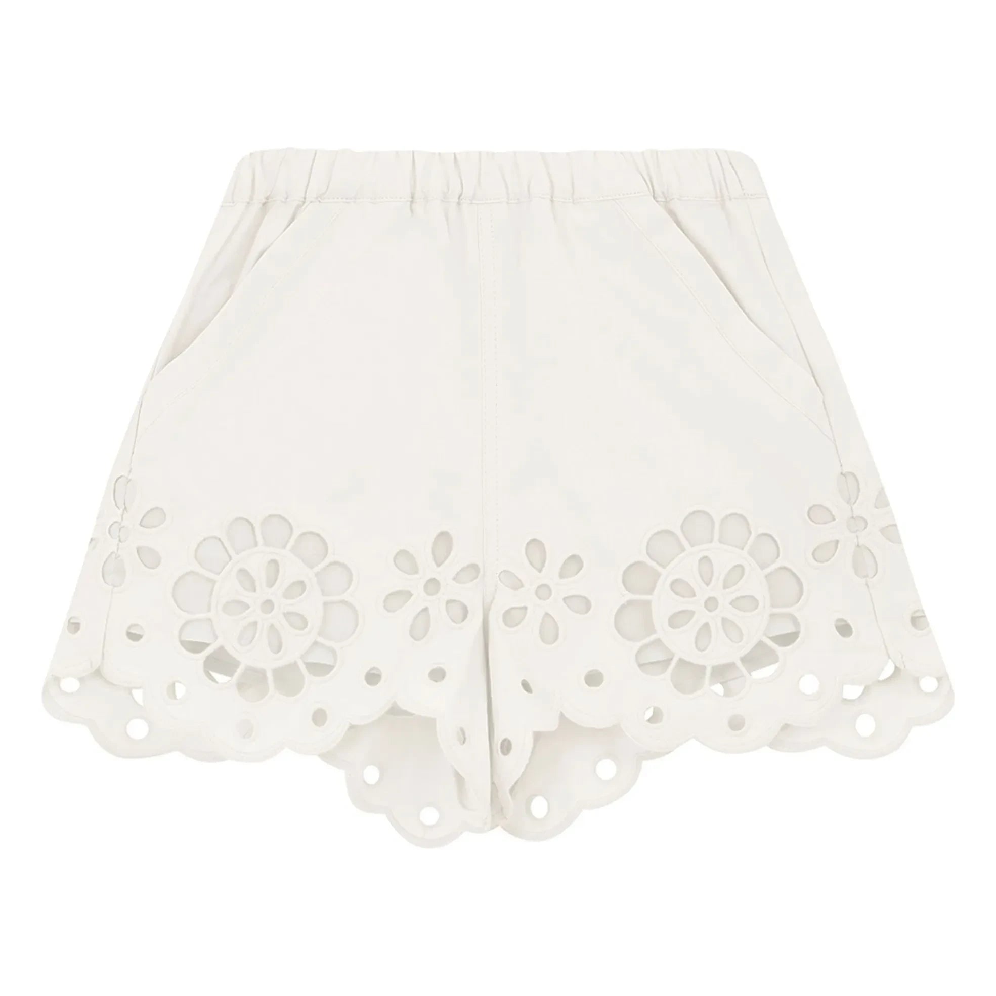 Zimmermann - Awaken Embroidered Shorts | Ivory