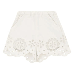 Zimmermann - Awaken Embroidered Shorts | Ivory