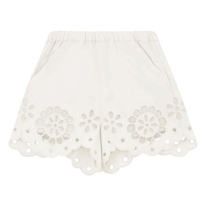 Zimmermann - Awaken Embroidered Shorts | Ivory