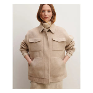 Bompard - Double-sided Wool Jacket | Beige