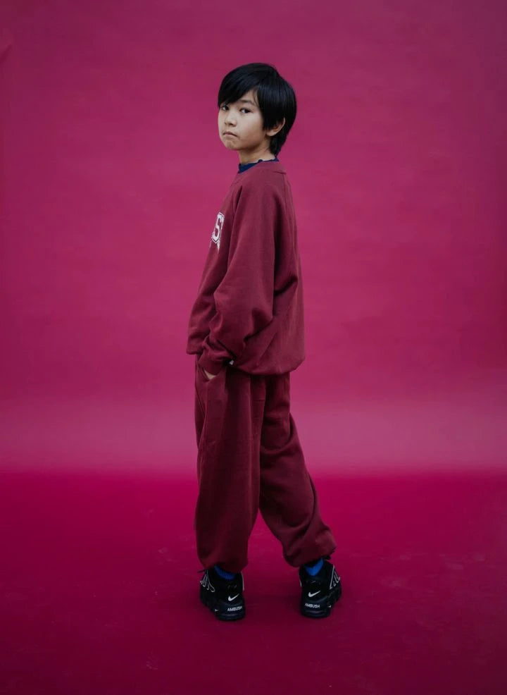 Repose AMS - Organik Pamuklu Jogger | Bordo
