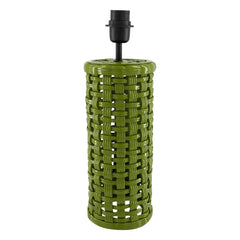 House of Capricorn - Cesta Ceramic Lamp Base | Green