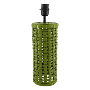 House of Capricorn - Cesta Ceramic Lamp Base | Green