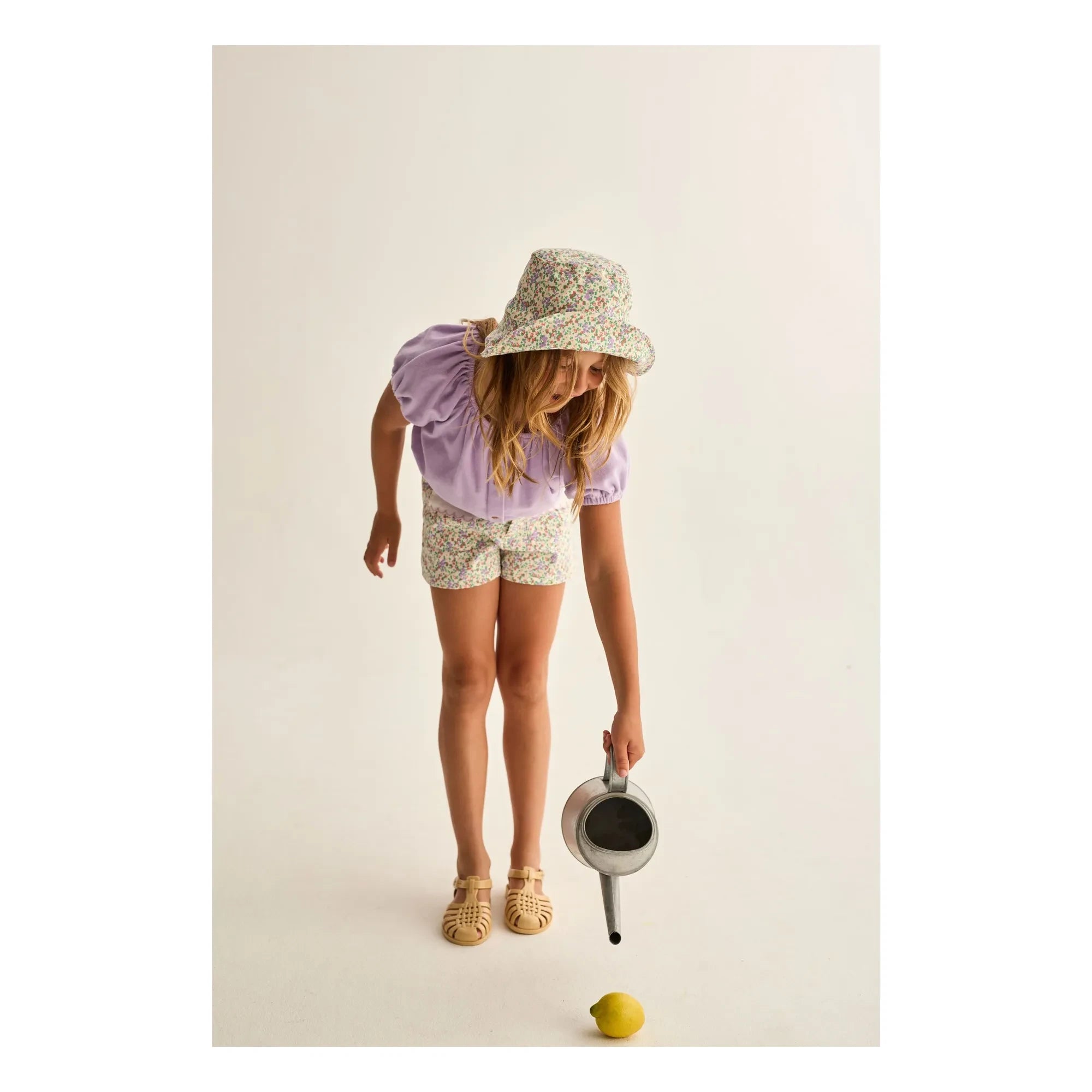 Cozmo - Pink Floral Shorts | Ecru