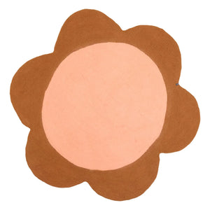 Muskhane - Pink | Daisy felt carpet