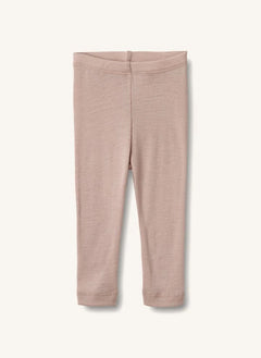 Wheat - Agi Wool Tights | Dust Pink
