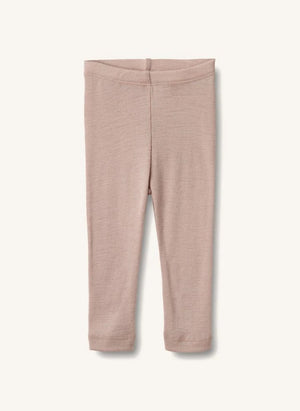 Wheat - Agi Wool Tights | Dust Pink
