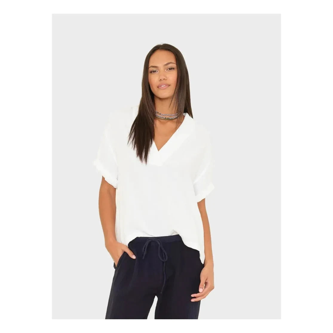 Xirena - Avery Cotton Gauze Blouse | White