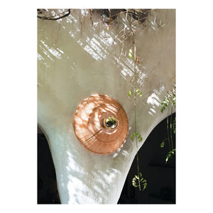 Honoré - Virgo Wool Wall Lamp | Coral