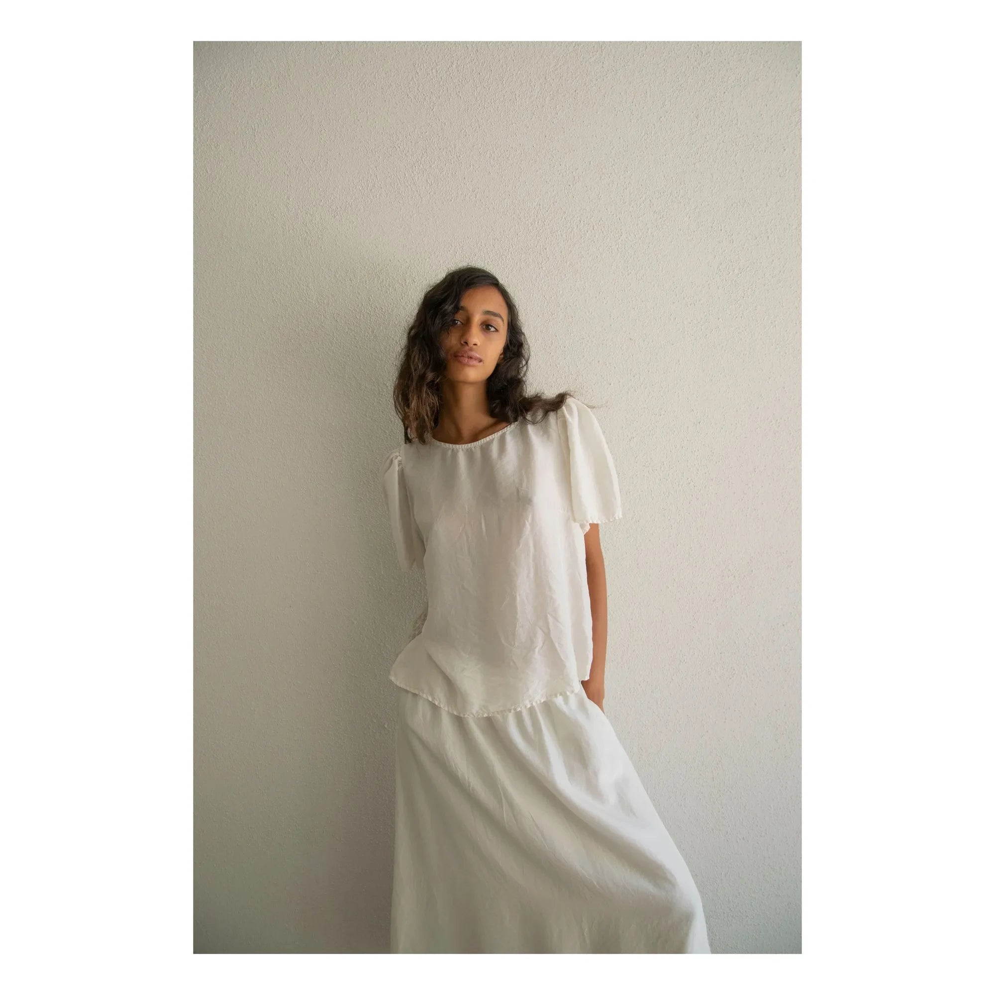 THEAVANT - Top La Fille Lace | White