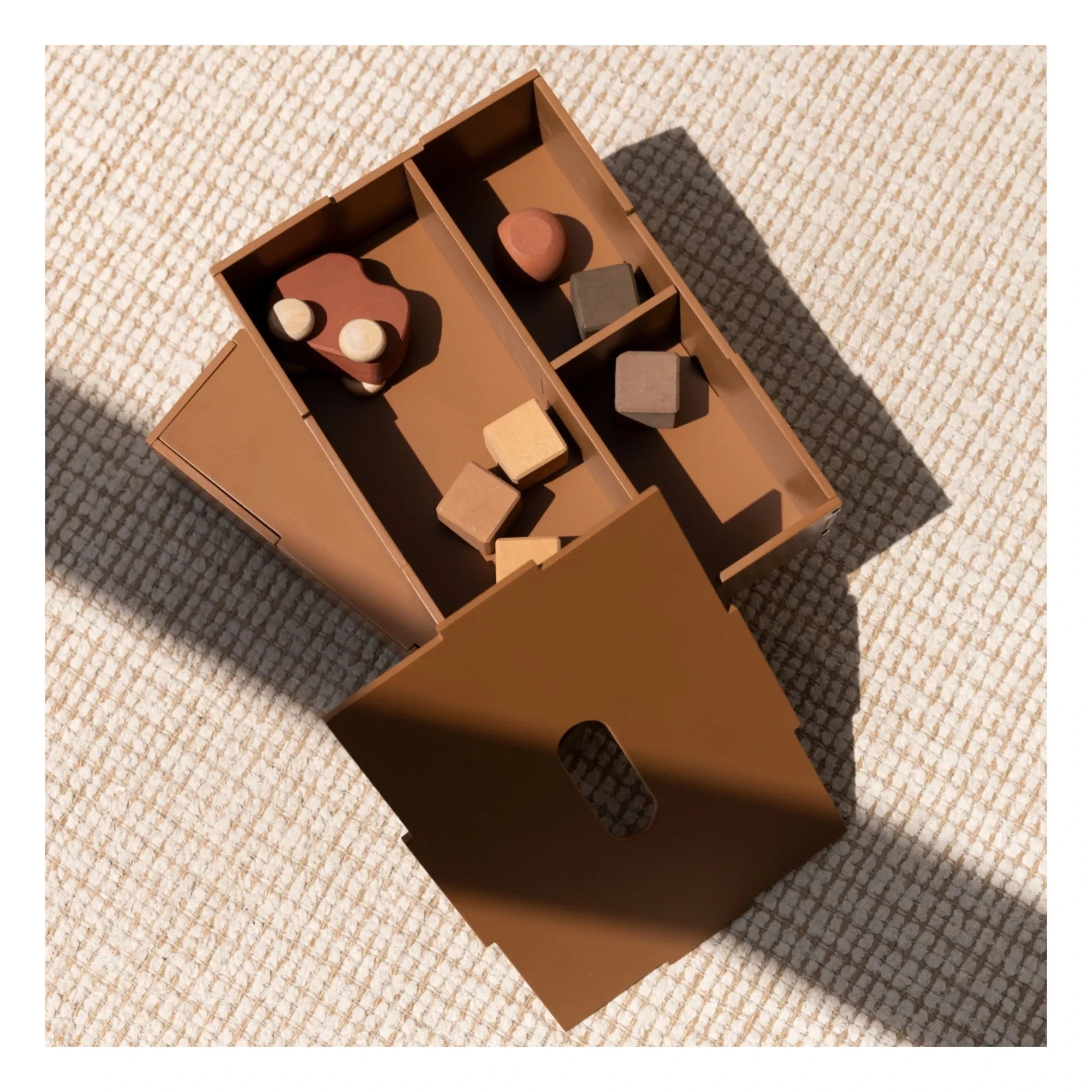 Nofred - Wooden Lid Storage Box | Brown