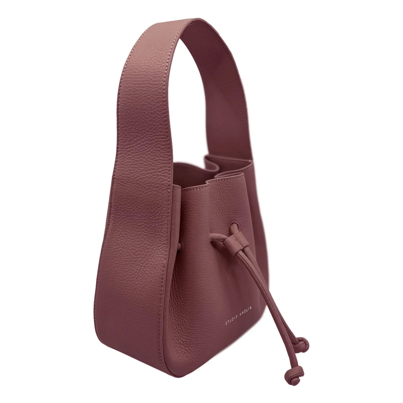 Studio Amélia - Büzgülü Mini bag | Aubergine