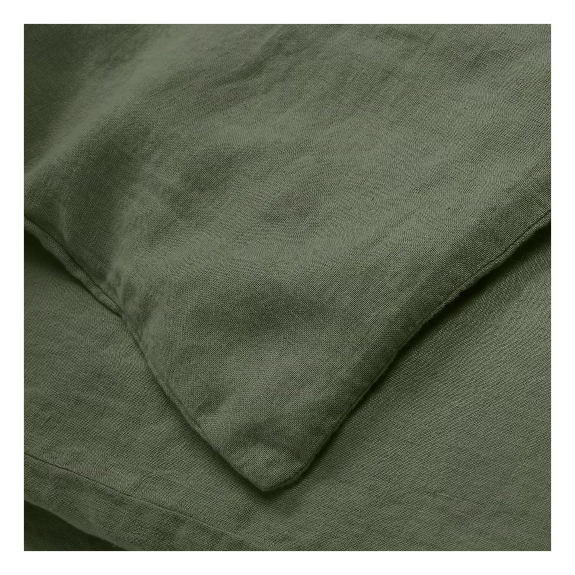 Communauté de biens - Washed Linen Duvet Cover | Khaki